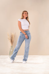 Lange wide leg jeans