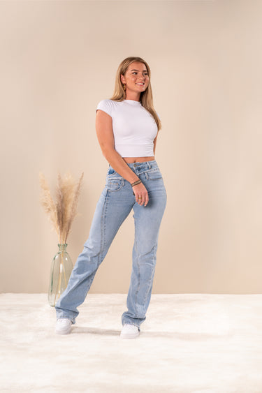 Lange wide leg jeans